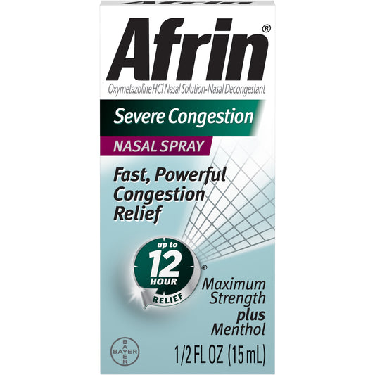 Afrin - Severe Congestion 1/2Fl Oz - 1 Pack