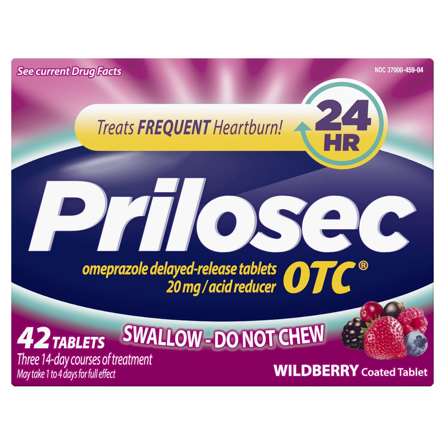 Prilosec - Wildberry - 42 Ct - 1 Pack