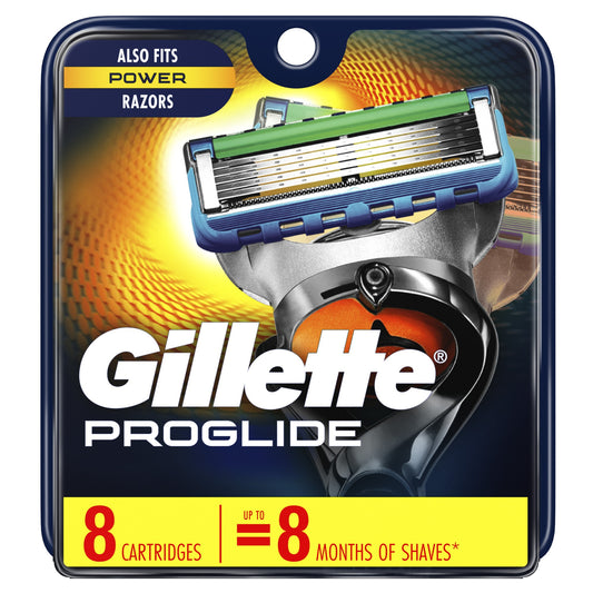 Gillette Blade Refill - Fusion5 Proglide - 8 Cartridges - 36 Pack