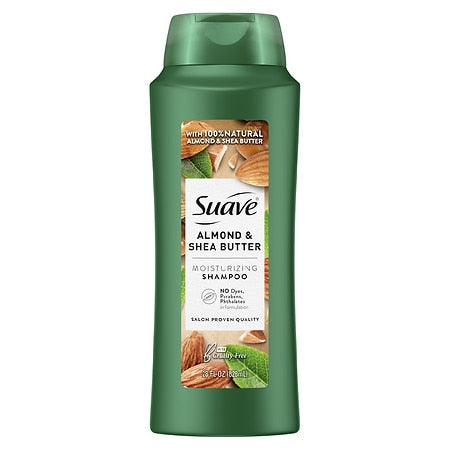 Suave Shampoo - Almond & Shea Butter Shampoo ..28 Fl Oz - 4 Pack