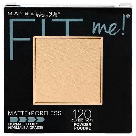 Maybelline Powder - Fitme Matte + Poreless Pwd : Classic Ivory - 1 Pack