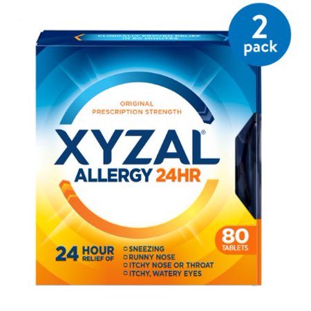 Xyzal Allergy - 80 Count - 1 Pack