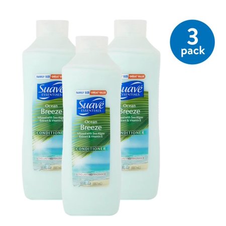 Suave Conditioner - Ocean Breeze - 30 Fl Oz - 6 Pack