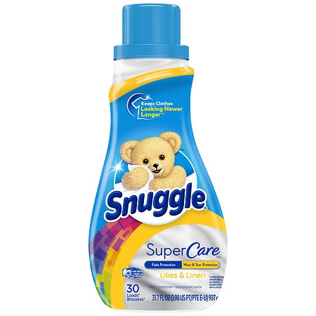 Snuggle - Super Fabric Softener - Care Lilies & Linen 31.7 Fl.Oz - 9 Pack