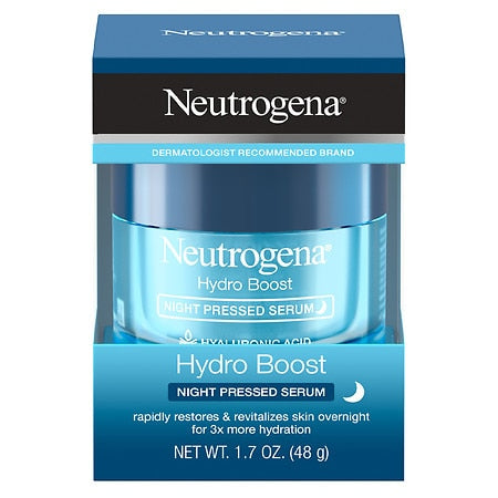 Neutrogena - Hydro Boost Hyaluronic Acid Hydrating Night Serum- 1.7 Oz - 1 Pack