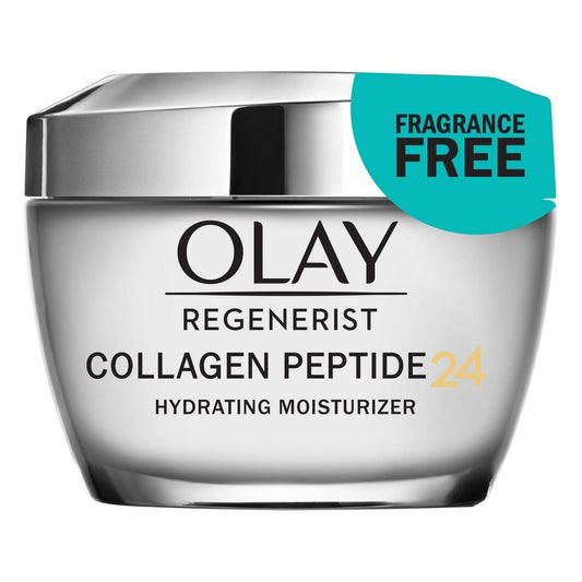 Olay - Regenerist Collagen Peptide 24 Hydrating Moisturizer Fragrance Free 48 G 91.7 Oz) - 1 Pack