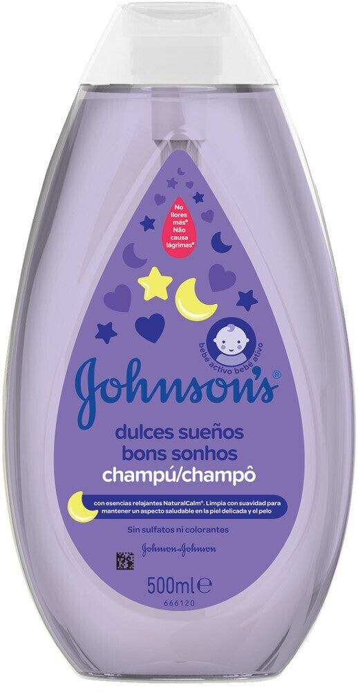 Johnson & Johnsons Baby Shampoo - Lavender - 500 Ml - 6 Pack