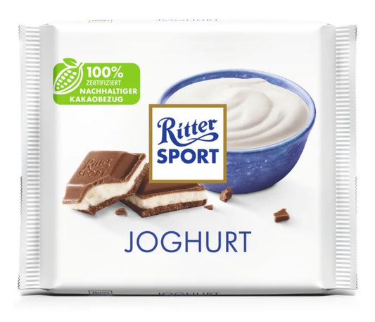 RITTER SPORT Joghurt 100G 12pack