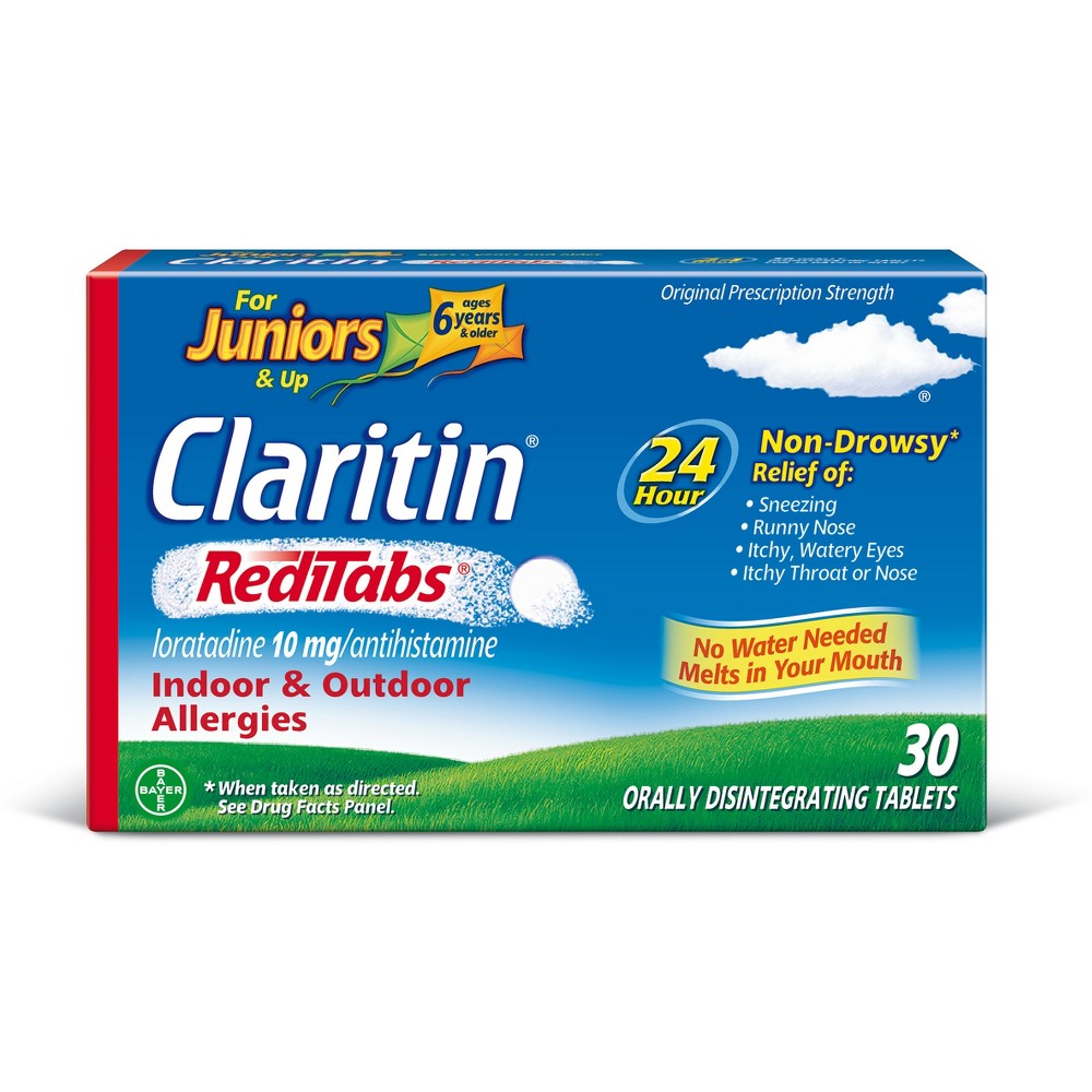 Claritin - Tablets - Juniors Reditabs 30 Ct - 1 Pack