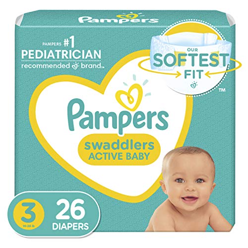 Pampers Diapers - Swaddlers - Size 3 - 26 Ct.. - 1 Pack