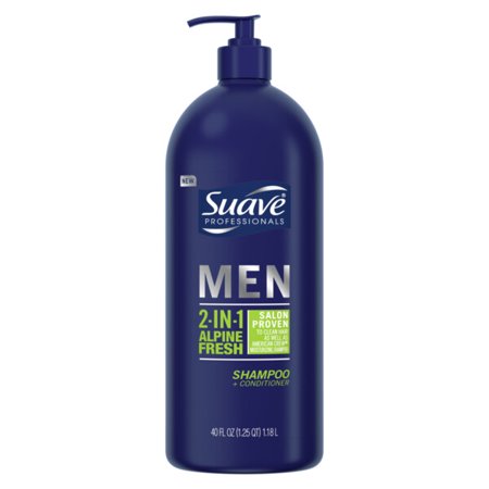 Suave Men 2in1 - Alpine Fresh 40 Fl Oz - 4 Pack