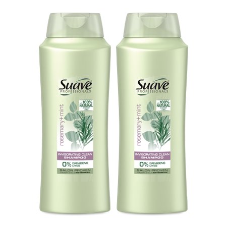 Suave Shampoo - Invigorating Rosemary & Mint 28 Oz - 4 Pack