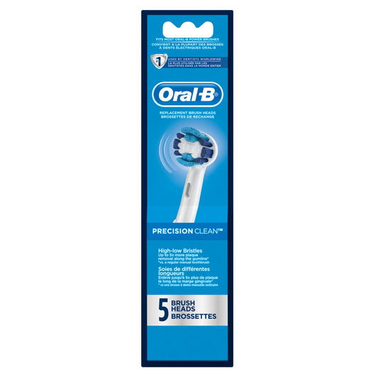 Oral-B - Brush Heads - Precision Clean - 5 Heads - 1 Pack