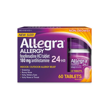 Allegra - Tablets - 60 Ct - 1 Pack