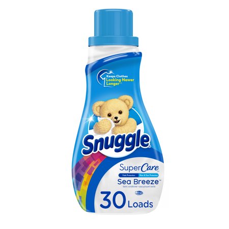 Snuggle - Super Fabric Softener - Super Care Sea Breeze 31.7 Oz - 9 Pack