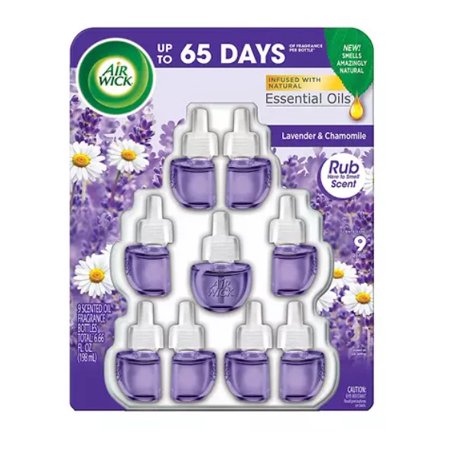 Airwick - Scented Oil Refill - Lavender & Chamomile - 9 Pack - 9 Pack