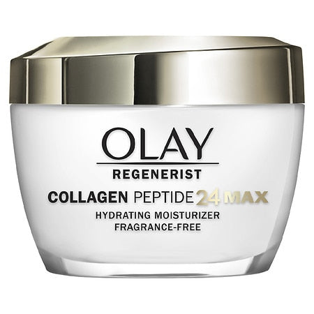 Olay - Regenerist Collagen Peptide 24 Max Hydrating Moisturizer Fragance Free 1.7 Oz - 1 Pack