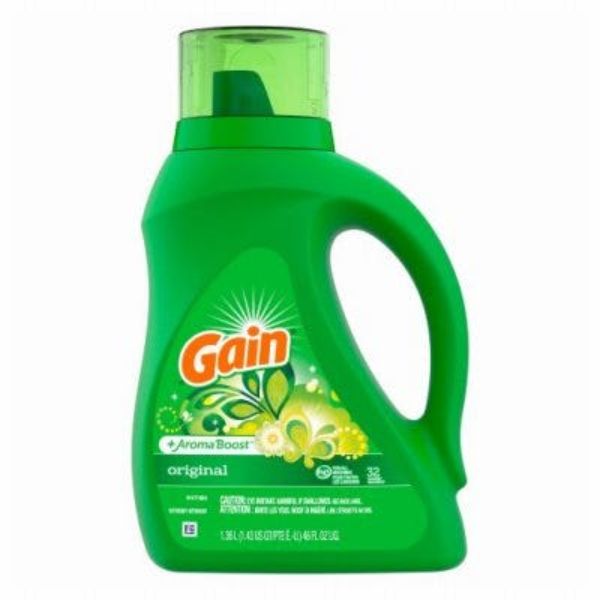 Gain Liquid Detergent - He Original - 46 Floz - 6 Pack