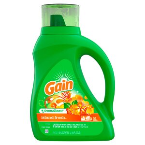 Gain Liquid Detergent - Island Fresh - 46 Floz - 6 Pack