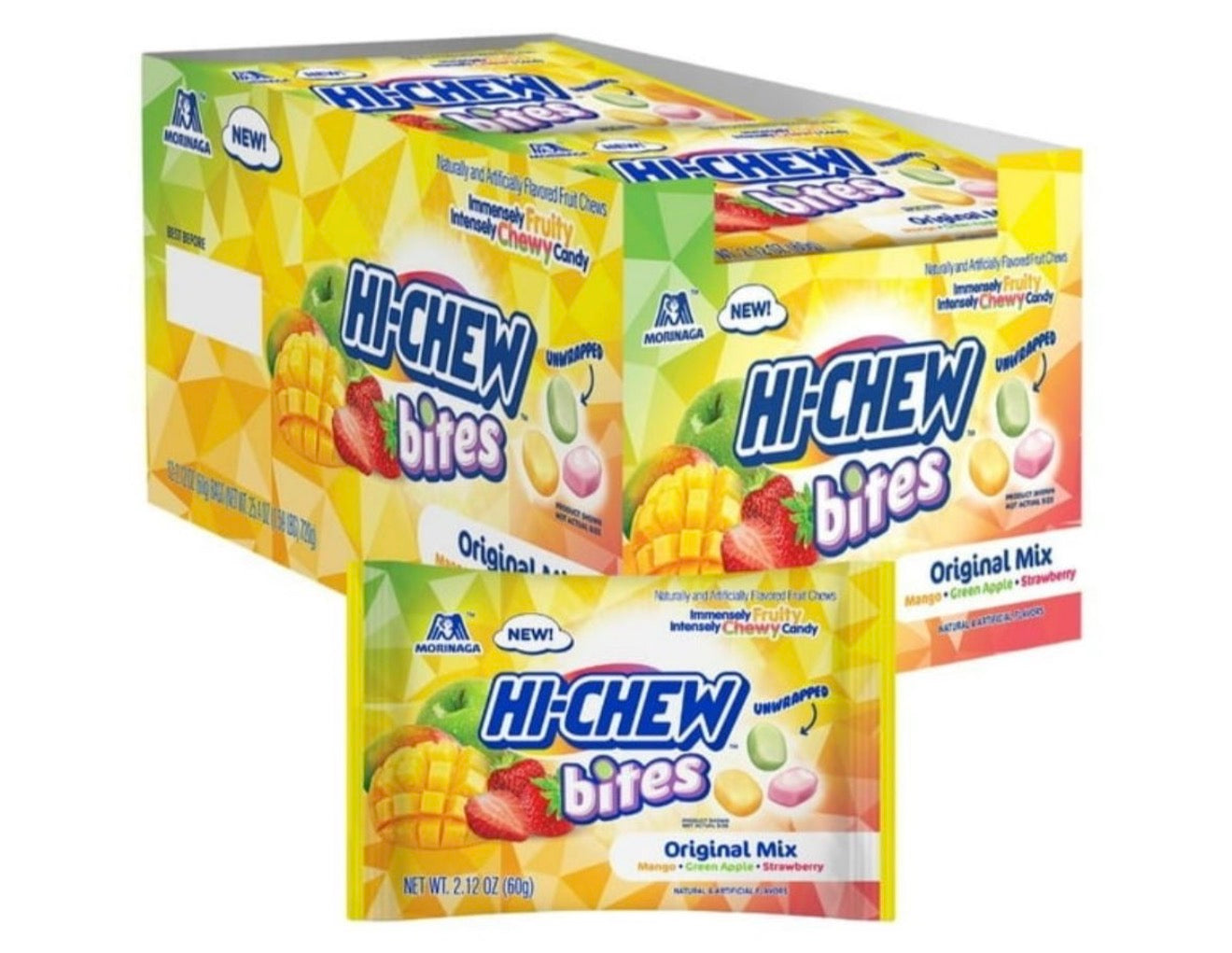 HiChew Bites Original Mix 2.12oz  24pk