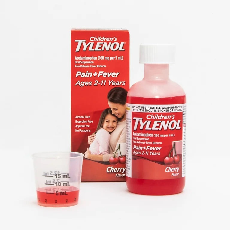 Tylenol - Children Cherry Flavor 4 Fl Oz - 1 Pack