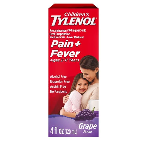 Tylenol - Children Grape Flavor 4 Fl Oz - 1 Pack