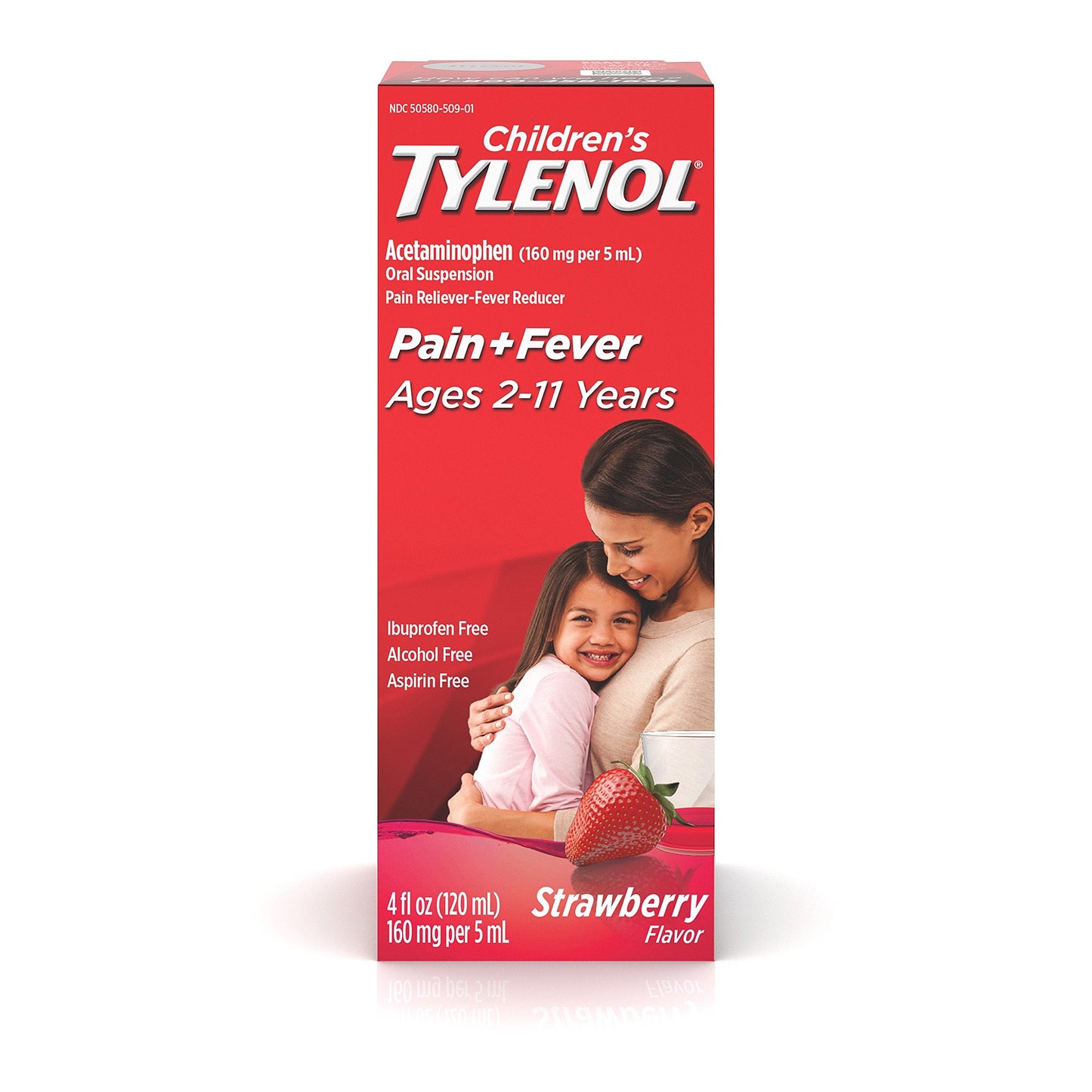 Tylenol - Children Strawberry Flavor 4 Fl Oz - 1 Pack