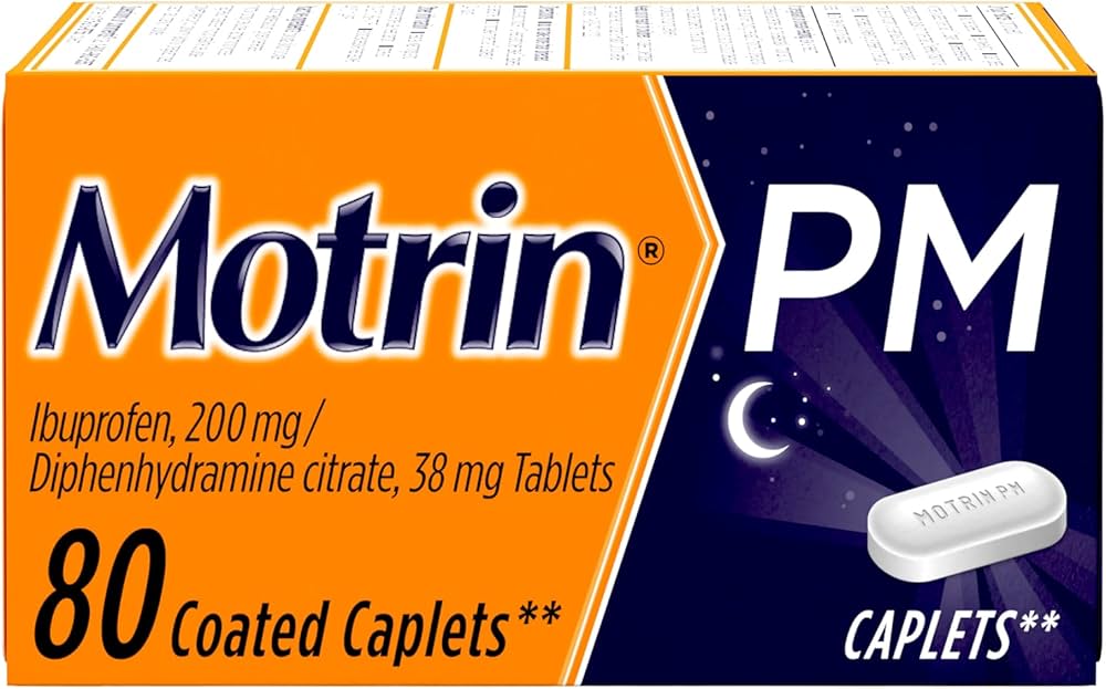 Motrin - Pm 80 Caplets - 1 Pack