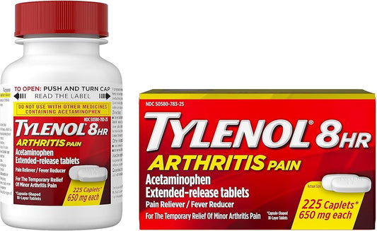 Tylenol - Arthritis Pain - 225 Caplets - 1 Pack