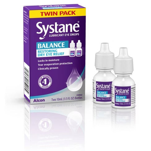 Systane Eye Drops - Balance Restorative Formula Twin Pack - 24 Pack