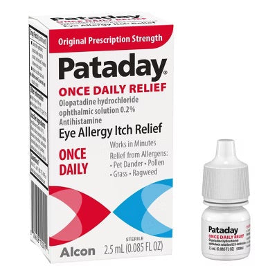 Pataday Allergy - Eye Allergy Itch Relief 2.5 Ml Once Daily ..(0.085Fl Oz) - 1 Pack