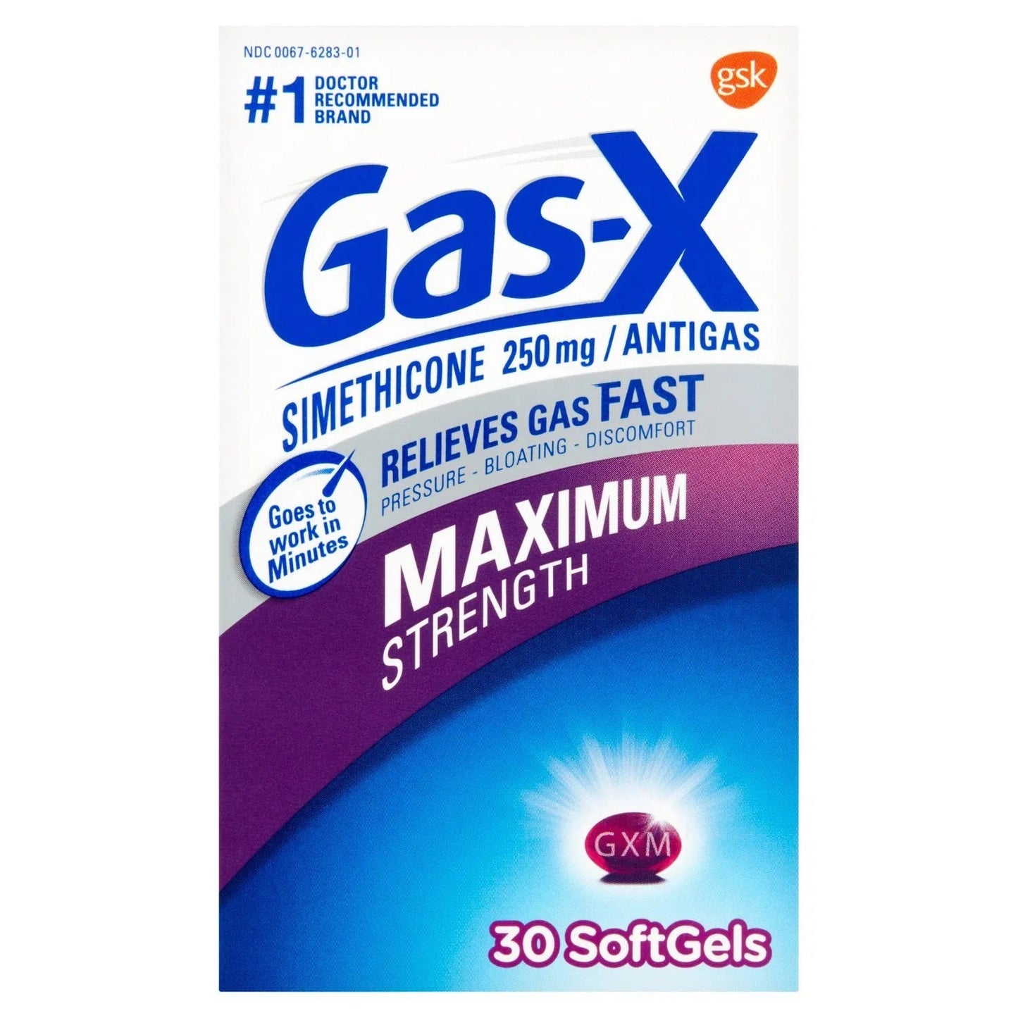 Gas-X - Softgels - Maximum Strength - 30 Ct - 1 Pack