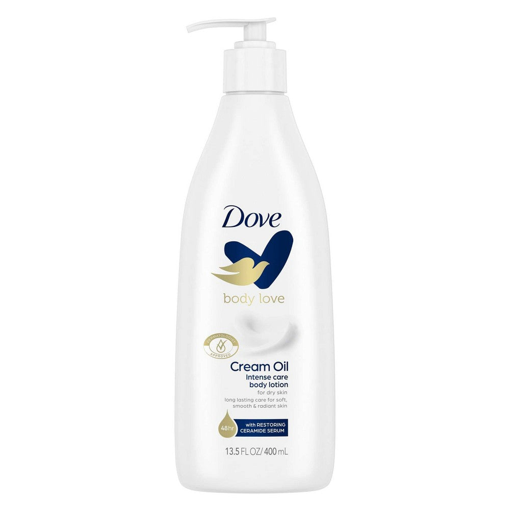 Dove Body Lotion - Cream Oil Intense Care - 13.5 Floz - 1 Pack