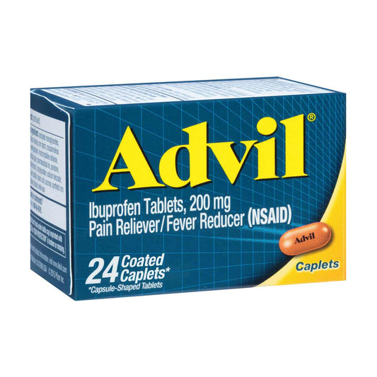 Advil - Caplets - 24 Ct - 1 Pack