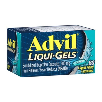 Advil - Liqui-Gels - 80 Ct - 1 Pack