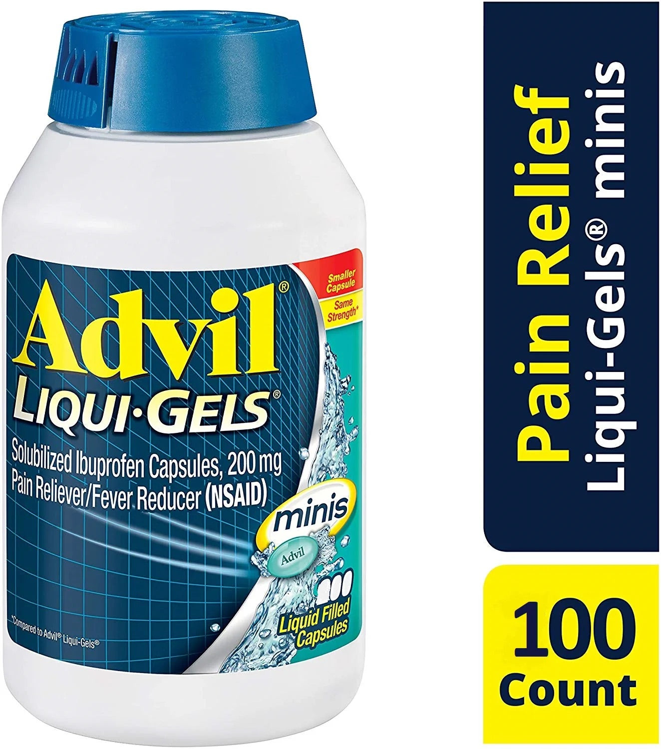 Advil - Liqui-Gels - Minis - 100 Ct - 1 Pack