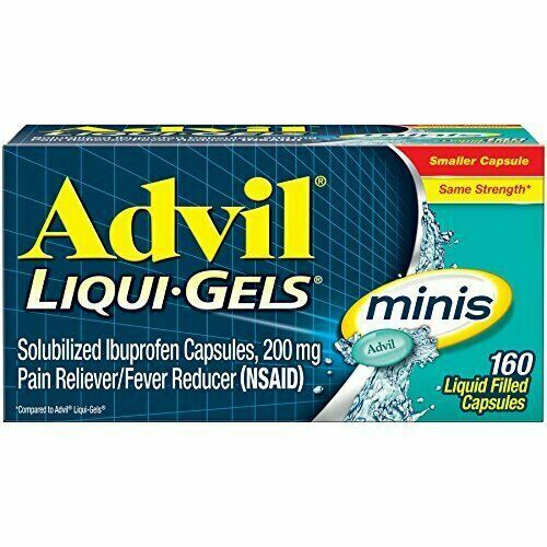 Advil - Liquid Gels - Minis - 160 Ct - 1 Pack