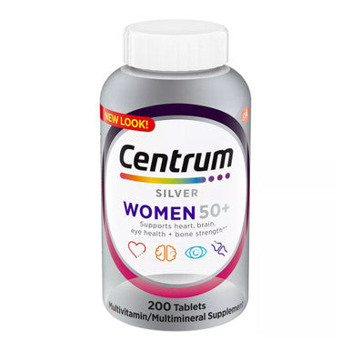 Centrum Multivitamin - Silver Women 50+ 200 Tablets - 1 Pack