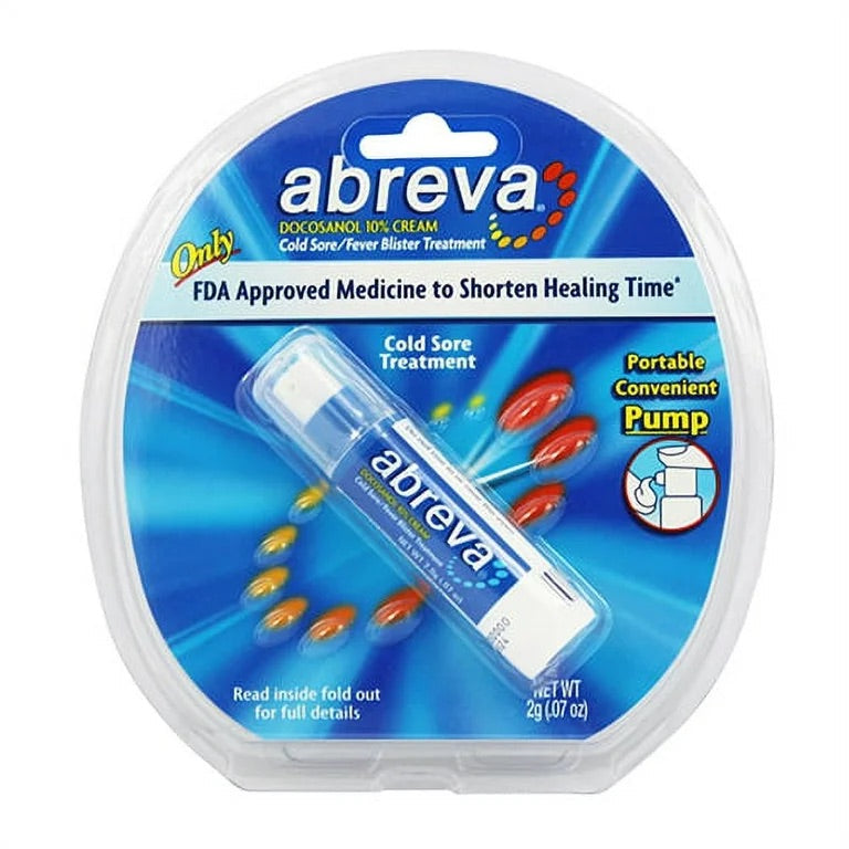 Abreva - Cold Sore Pump - 0.07 Oz - 1 Pack