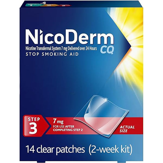 Nicoderm - Cq 1/14 Clear - 12 Pack