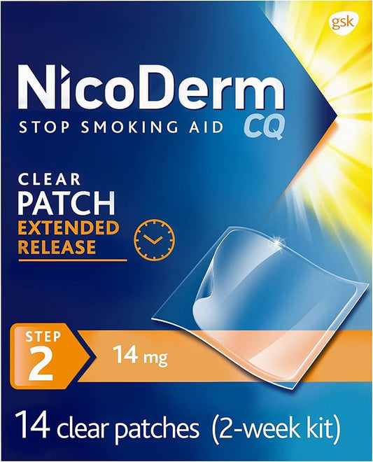 Nicoderm - Cq 2/14 Clear - 12 Pack