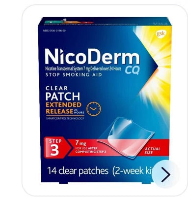 Nicoderm - Cq 3/14 Clear - 12 Pack