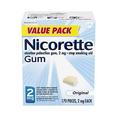 Nicorette - Orig 2Mg/170Ct - 12 Pack