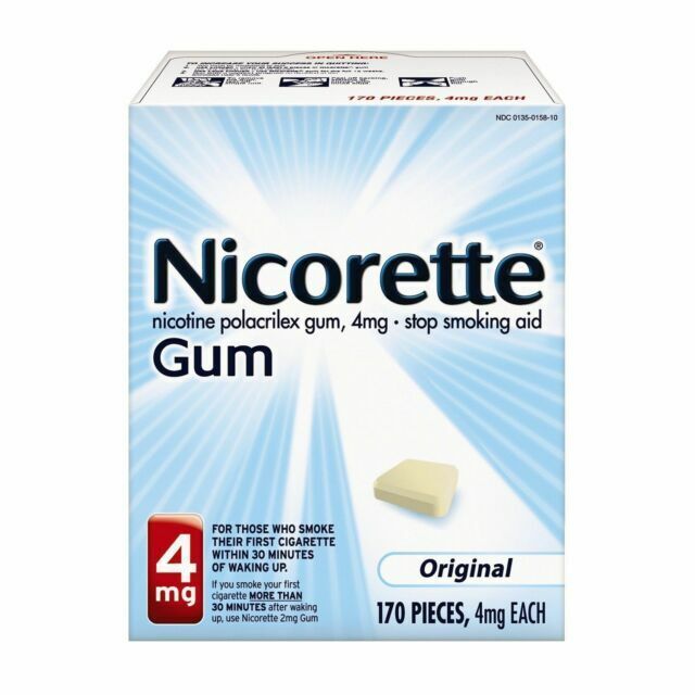 Nicorette - Orig 4Mg/170 Ct - 12 Pack