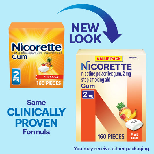 Nicorette - Fruit Chill 2 Mg 160 - 12 Pack