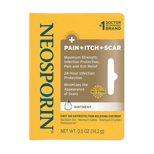 Neosporin - Pain + Itch + Scar - 1/2 Oz - 1 Pack