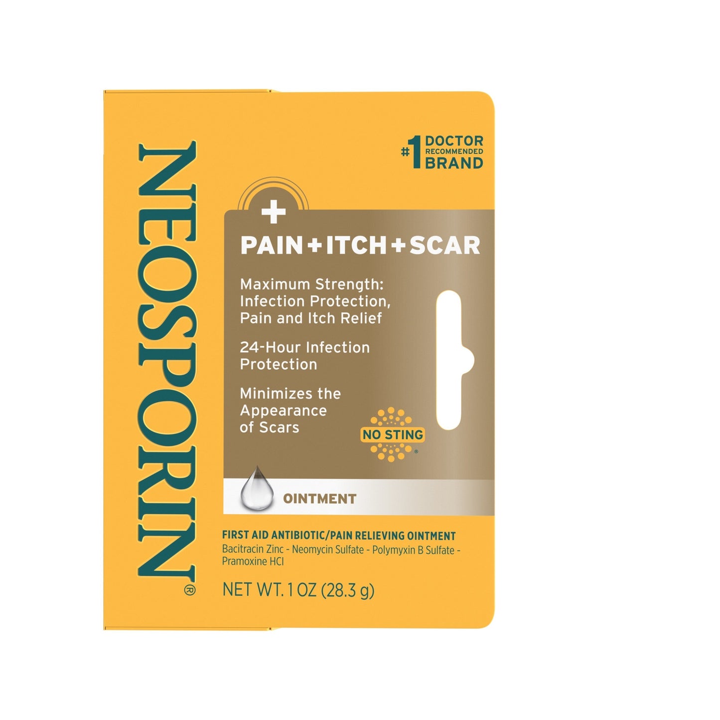 Neosporin - Pain + Itch + Scar - 1 Oz - 1 Pack