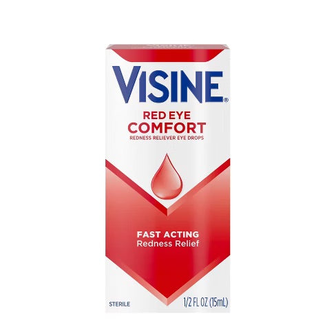 Visine - Eye Drops - Redness Relief - 1/2 Oz (15Ml0 -1 Pack