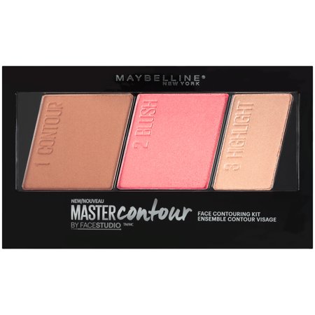 Maybelline Highlighter & Contouring - Mny Face Studio - #20 Master Contour Medium To Deep - 1 Pack