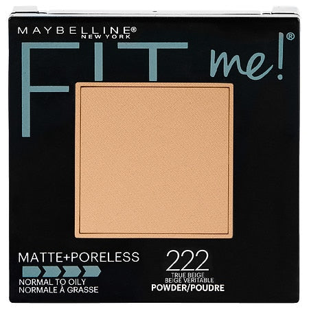 Maybelline Powder - Fitme Matte + Poreless Pwd : True Beige - 1 Pack